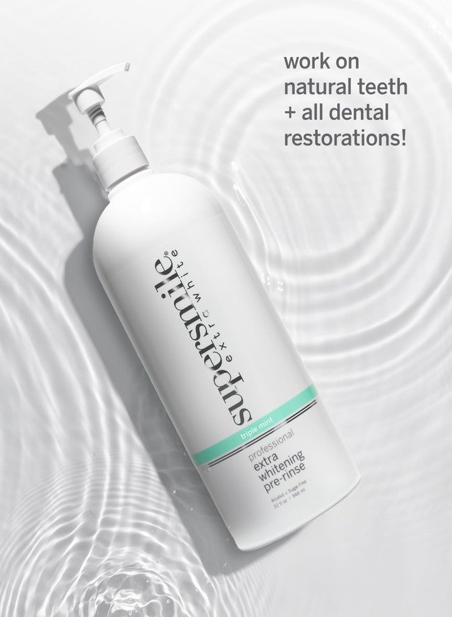Supersmile Jumbo Extra Whitening Pre-Rinse, Clinically Formulated Pre-Brush Dental Mouthwash, 32 oz - Image 5