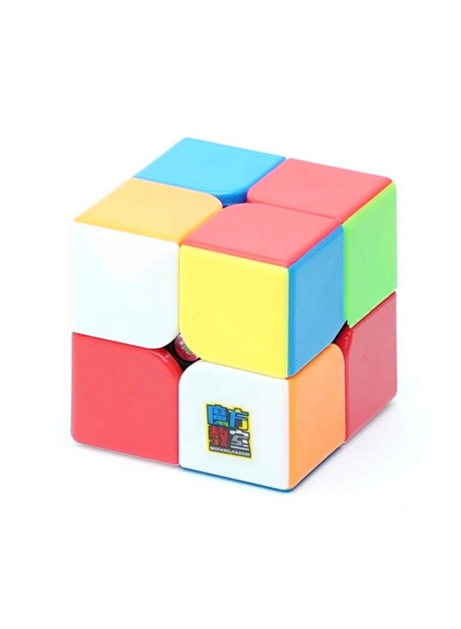 CuberSpeed Moyu MoFang JiaoShi Meilong 2x2 stickerless Magic Cube MFJS MEILONG 2x2x2 Cubing Classroom Meilong 2x2 Speed Cube - Image 3