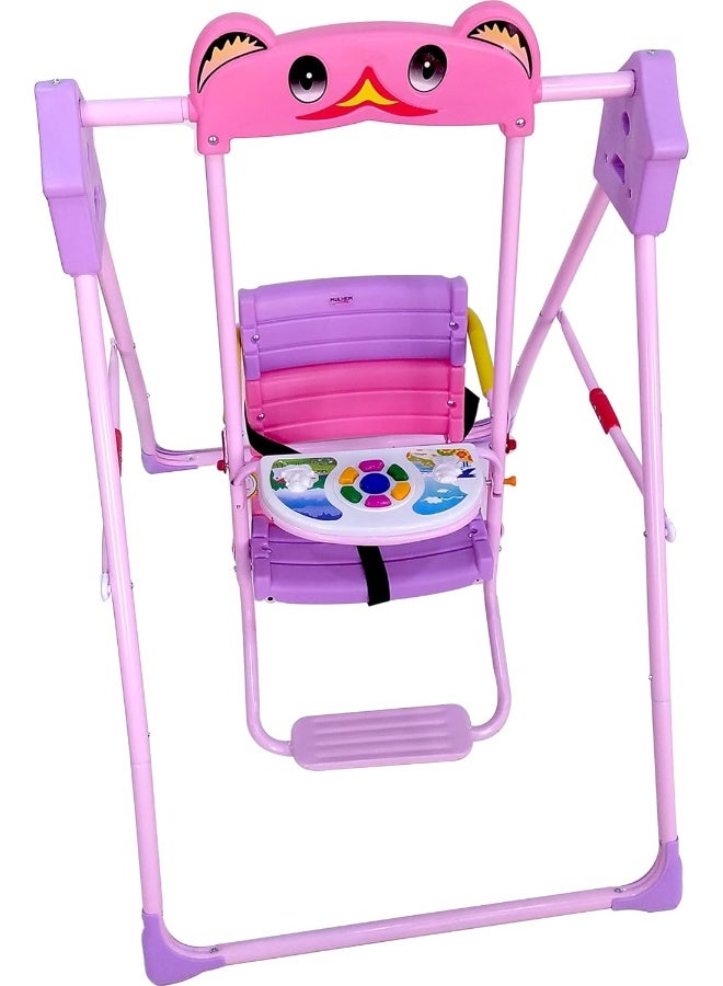 Kids Swing, Toddler Swing, Outdoor Indoor Swing Set With Safety Seat, Baby Swings For Infants, Swing Sets For Backyard, Swingset For Kids, Toddlers Infants And Babies - Image 1