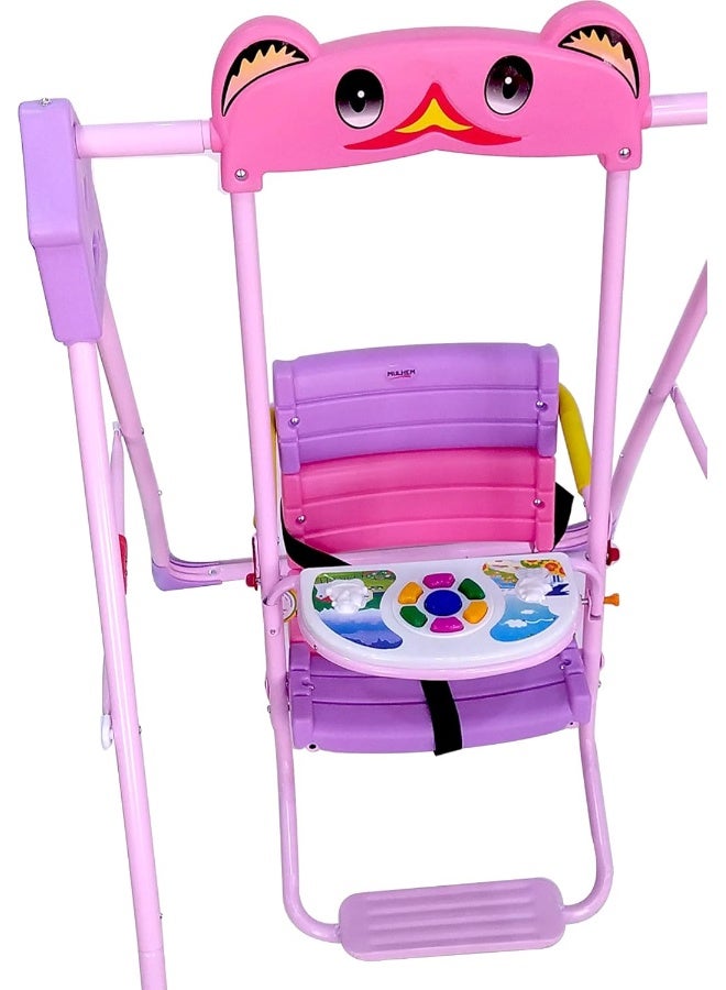 Kids Swing, Toddler Swing, Outdoor Indoor Swing Set With Safety Seat, Baby Swings For Infants, Swing Sets For Backyard, Swingset For Kids, Toddlers Infants And Babies - Image 2