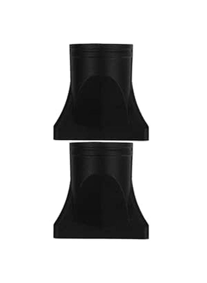 Universal Hair Dryer Nozzle 44 46mm Concentrator High Temperature Resistant Salon Home Use Black - Image 1