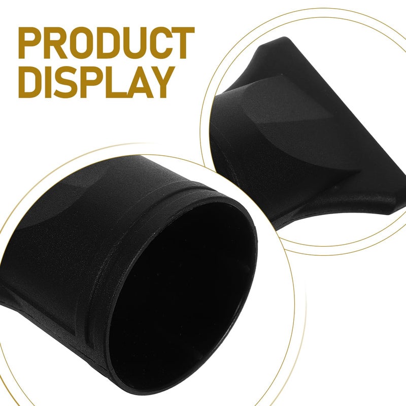 Universal Hair Dryer Nozzle 44 46mm Concentrator High Temperature Resistant Salon Home Use Black - Image 4