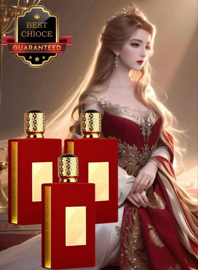 ASDAAF 3 Pieces Ameerat Al Arab Perfume 100ML - Image 1