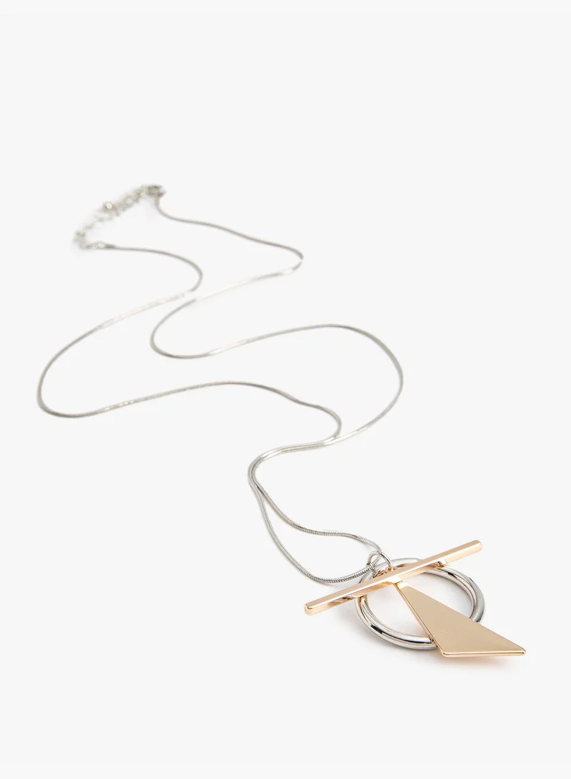 KOTON Geometric Shaped Necklace