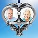 BANBERRY DESIGNS BANBERRY DESIGNS Memorial Photo Ornament - Double Picture Opening - in Loving Memory Christmas Ornament - Loss of a  - Image 2