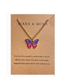 Fashion Butterfly Pendant Necklace