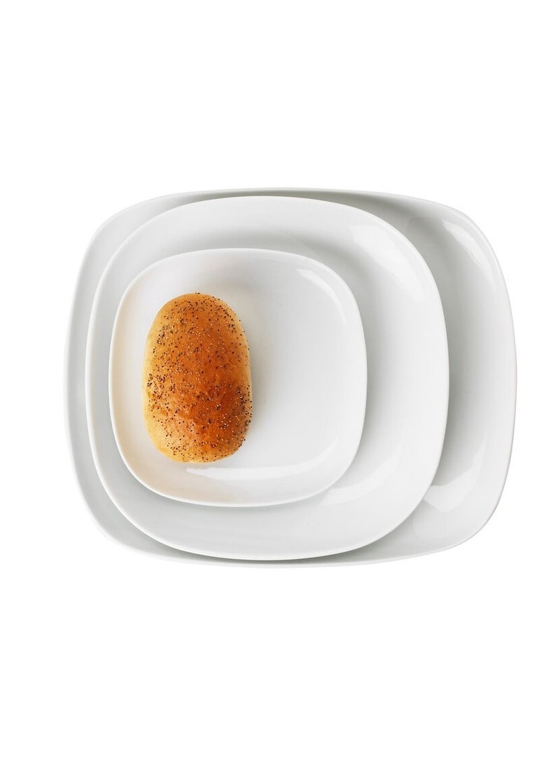 Plate, white31x26 cm - Image 1