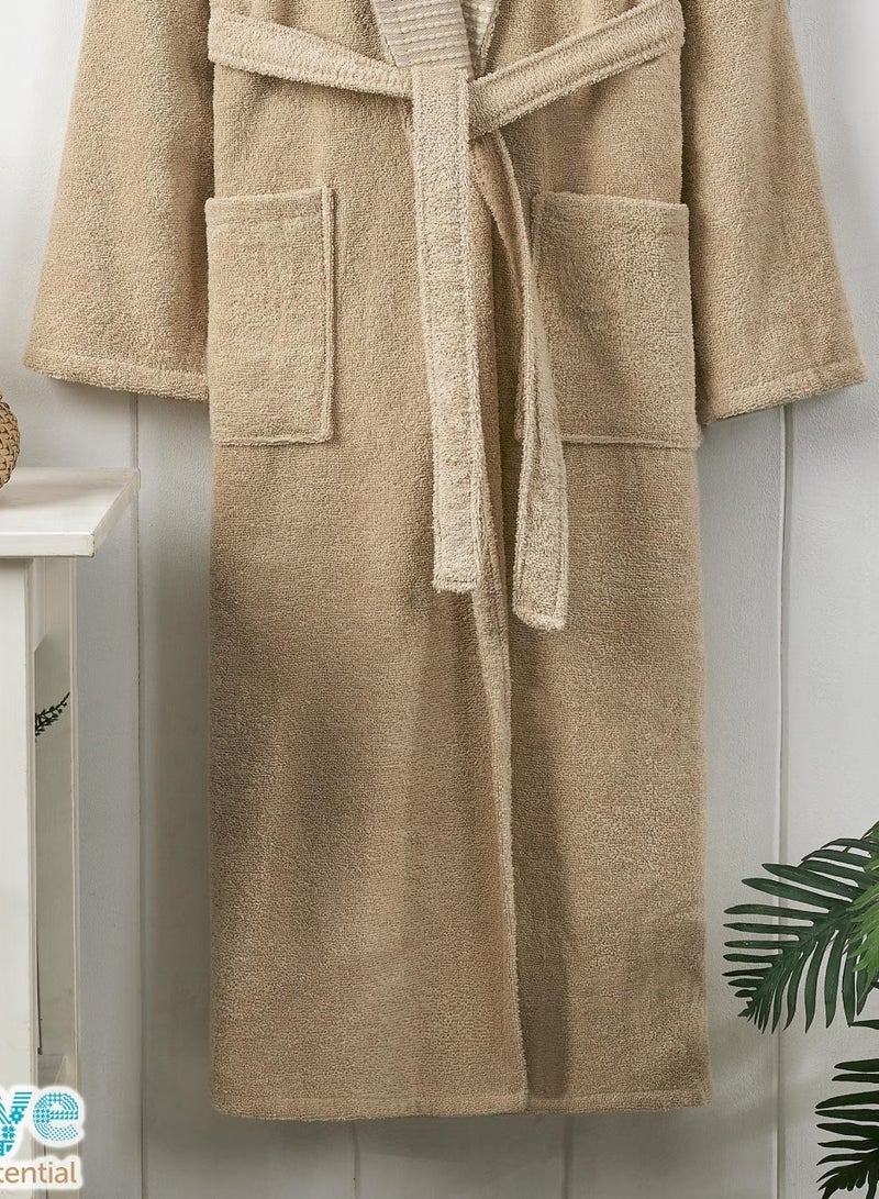 Red Rose Modern Turkish Bathrobe 100% Cotton: A Luxurious Experience of Comfort and Elegance - Image 2