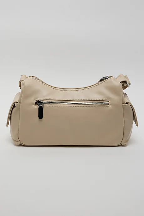 R&B Pockets Detail Shoulder Bag