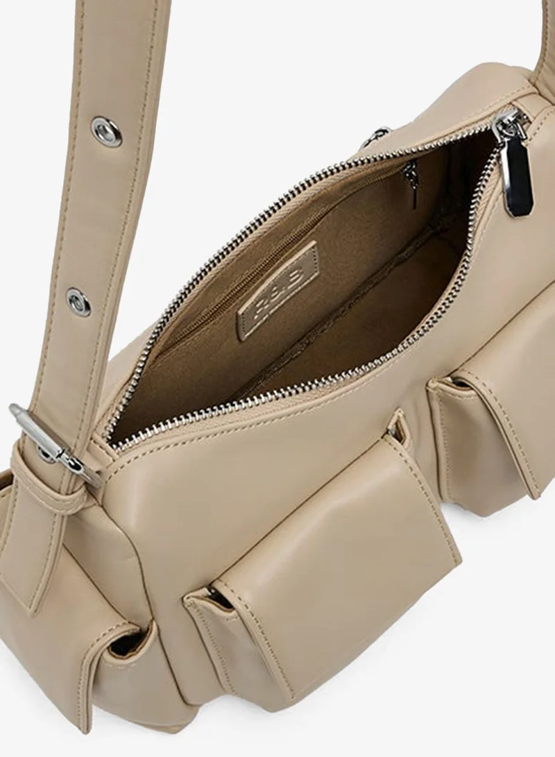 R&b  Pockets Detail Shoulder Bag for Women | Best Price UAE