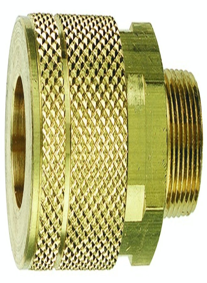 Tru-Flate 13-125 1/4" T Design x 1/4" MNPT Brass Coupler