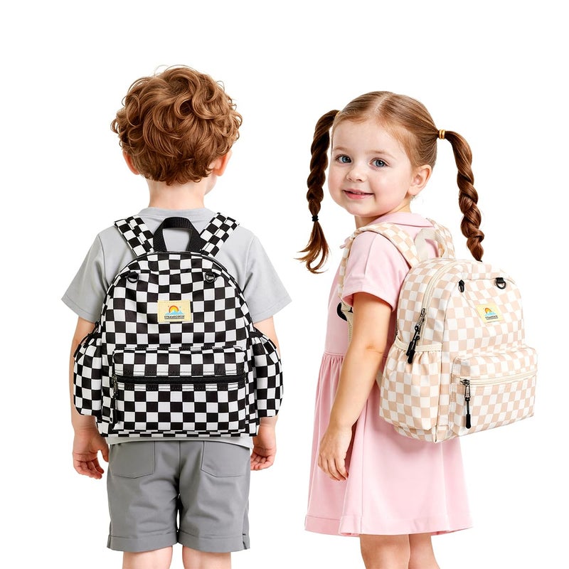 STEAMEDBUN Toddler Backpack Boys Girls 2-4, Preschool Daycare Backpack -12inch - Image 4
