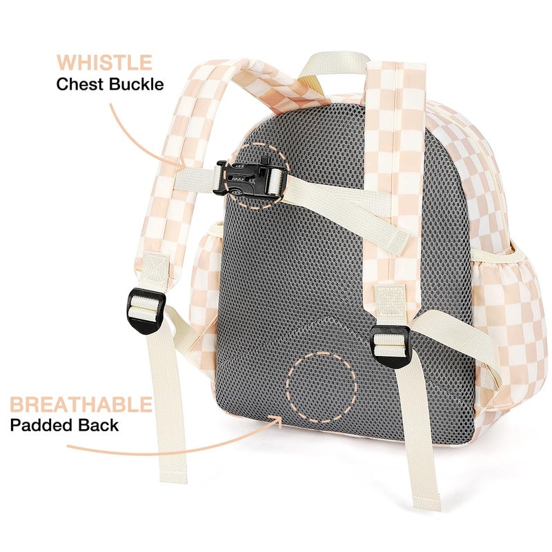 STEAMEDBUN Toddler Backpack Boys Girls 2-4, Preschool Daycare Backpack -12inch - Image 2
