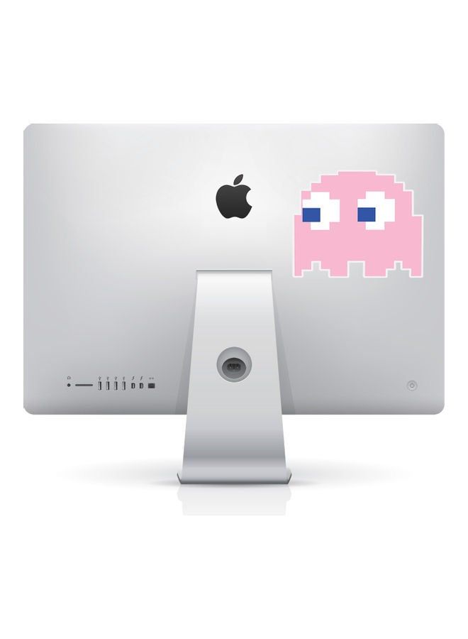 RKN Pacman Pinky Ghost Vinyl Sticker - Image 2