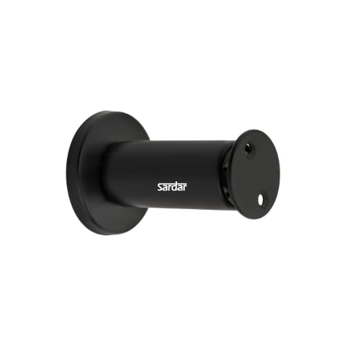 SARDAR DS-01 Magnet Door Stopper/Wall Mounted Magnet Door Stopper/Gate Stopper for Door for Home (2, Black) - Image 4