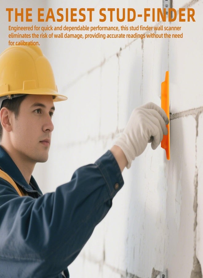 Calvana (2-Pack) Calvana Magnetic Stud Finder Wall Scanner, Stud Finder Magnet, Wall Detector Scanner, Compatible with All Drywall Construction, No Batteries Required, Wall-Friendly Construction，Easy to Use - Image 5
