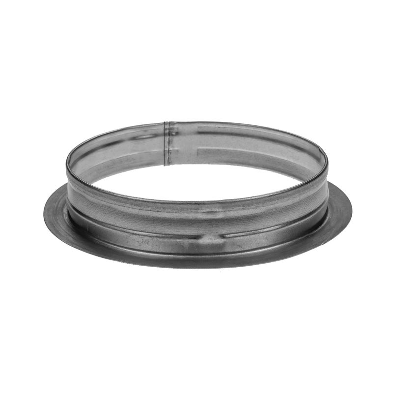 Repa Market 6 Inch Metal Duct Connector Flange Air Tight Vent Duct Collar for Connecting Exhaust Intake Flex and Straight Ducting Heating Cooling Universal HVAC Adapter Home Commercial - Image 2