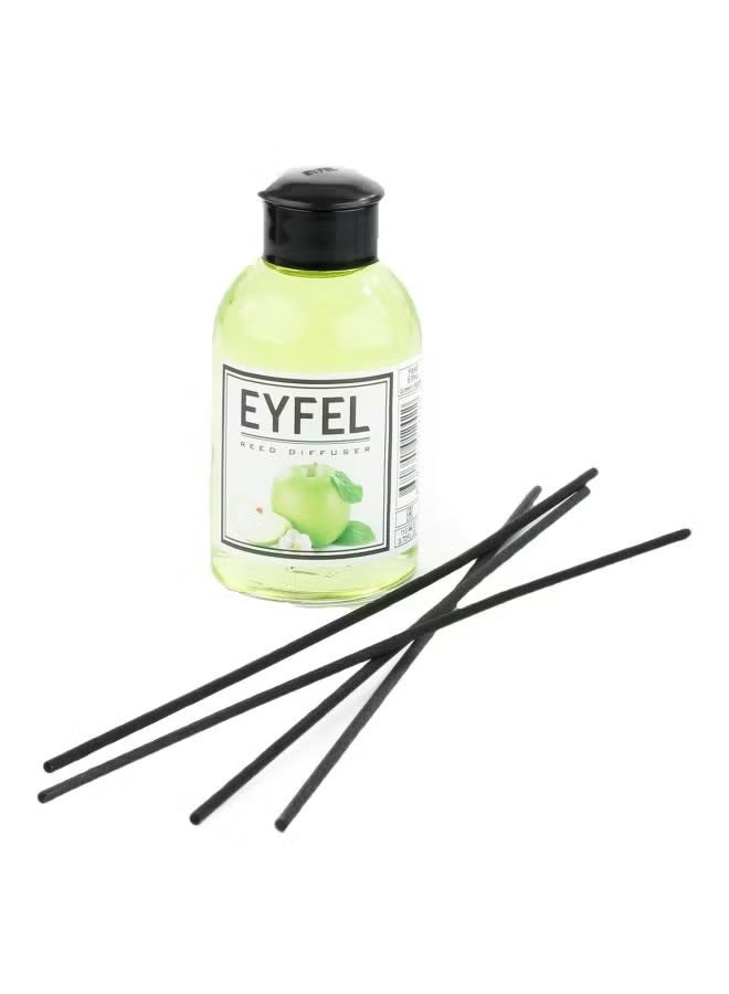 EYFEL Green Apple Reed Diffuser Black/Beige 120ml 