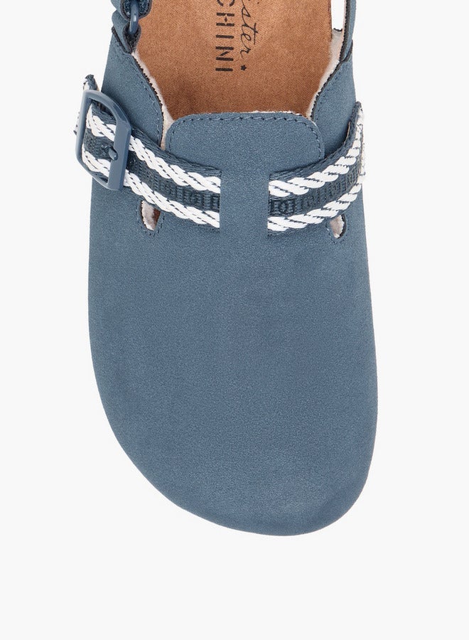Mister Duchini Boys Buckle Accent Sandals with Hook and Loop Closure - Image 3