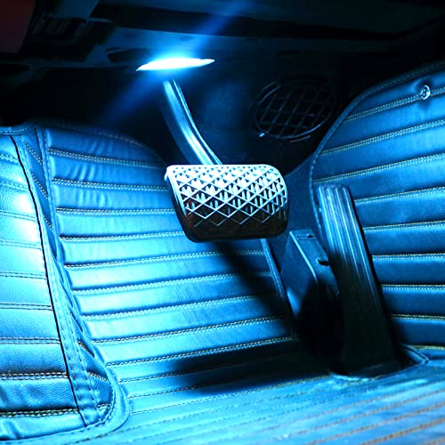Jaronx Compatible with Mercedes Benz Ambient Lights for C Class W204/E W212/S Class W221, Three Colors LED Ambient Lighting Interior Lights for Footwell Lamp, Trunk Lamp, Make-up Mirror Lighting - Image 1