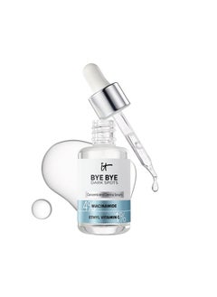 IT COSMETICS IT Cosmetics Bye Bye Dark Spots 4% Niacinamide Serum - Visibly Reduces Dark Spots & Improves Skin Clarity In 8 Weeks - Facial Serum with 1% Ethyl Vitamin C - For All Skin Types - 1 Fl. Oz  - Image 1