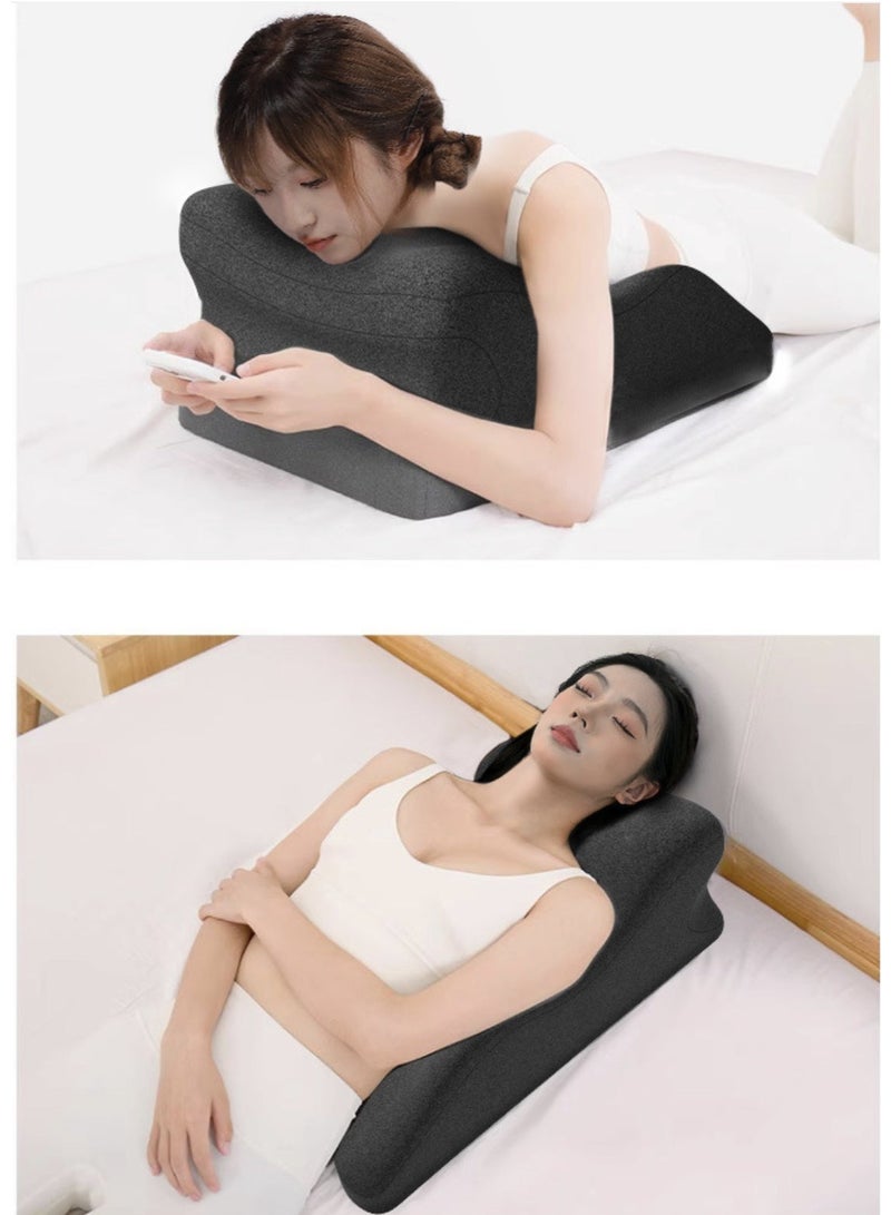 الوسادة القطنية والمؤخرة للنساء الحوامل أثاث وسادة دعم غطاء وسادة مناسبة للاستخدام المنزلي ، مثالية للجلوس والاستلقاء ، وسادة الرغوة بأسلوب حديث وبسيط - Image 3