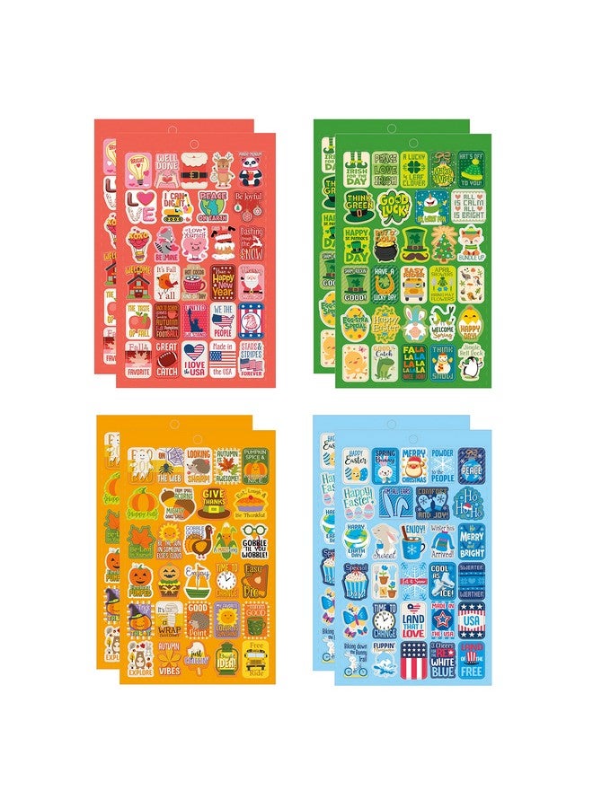 EUREKA Seasons & Holidays Scented Stickerbook 232 Stickers - Image 3