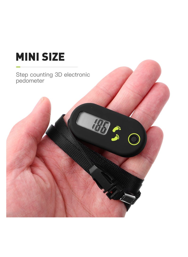 Generic , Pedometer for Walking, Accurate Electronic Pedometer, 3D Fitness Pedometer with Display for Man Woman Kids Seniors  - Image 2