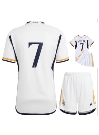Football Tracksuit, Madrid Jersey Set Football Shirt,  Vini JR. Sports Training T-Shirt and Shorts Adult/Kids with Socks, Kids Football Shirt - pzsku/Z3E8D4CBB0DC26CB9EA3EZ/45/_/1693836122/9ac8213a-394e-434d-b241-596dc7ab80ad