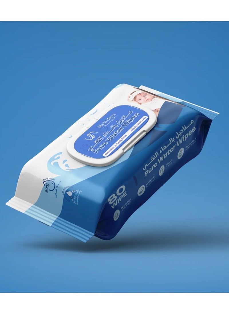 MADA HAYAT Lifetime Baby Wipes 80 Wet Wipes  - Image 3