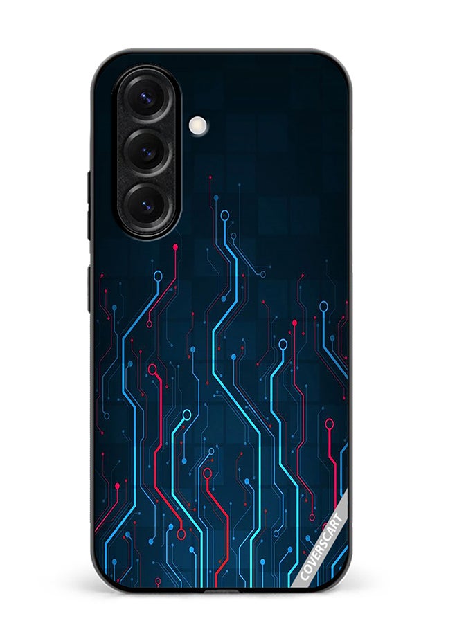 VR CREATIVE Protective Case Cover For Samsung Galaxy A56 Electronic Circuit Boards_ Design Multicolour