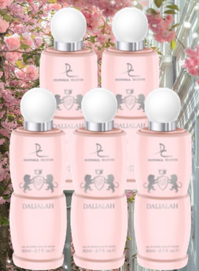 DORALL COLLECTION 5 Pieces Dalialah Perfume 80ML - Image 1