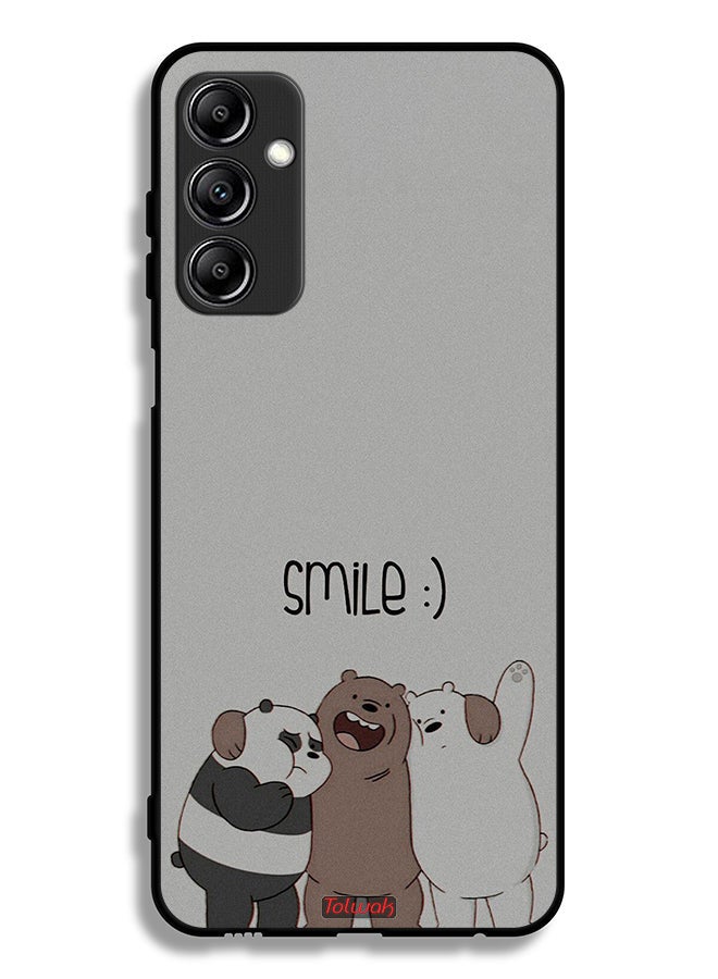 Tolwak Samsung Galaxy A24 4G Protective Case Cover Friends Smile - Image 1