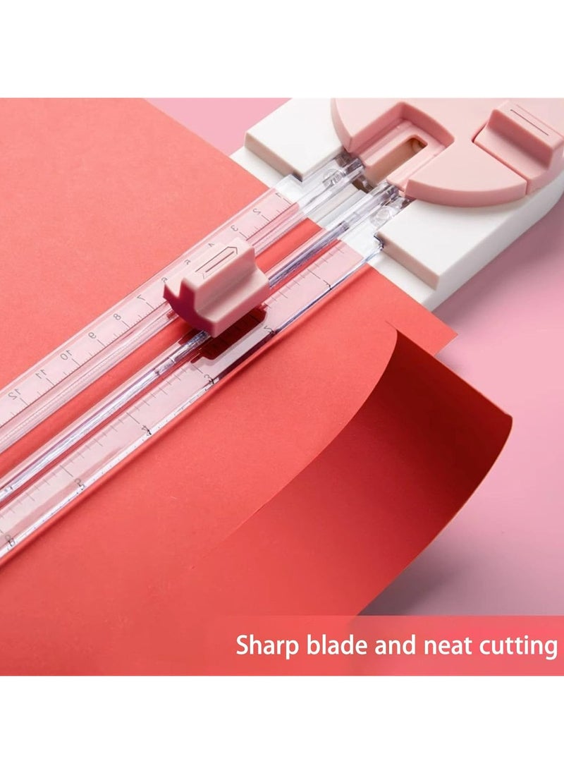 Oasisgalore - 4-In-1 Paper Cutter With Straight, Wavy, Dotted, Perforated And Wrinkled Paper Cutter - Image 1