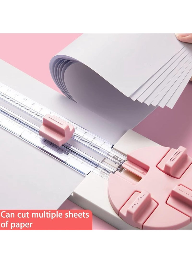 Oasisgalore - 4-In-1 Paper Cutter With Straight, Wavy, Dotted, Perforated And Wrinkled Paper Cutter - Image 1