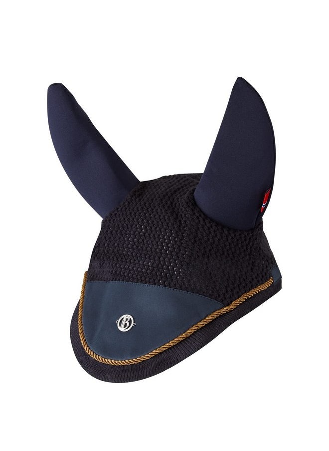 horze - B Vertigo Quinn Ear Net - Dark Navy - Horse - Image 1