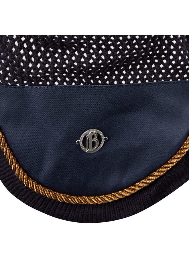 horze - B Vertigo Quinn Ear Net - Dark Navy - Horse - Image 1