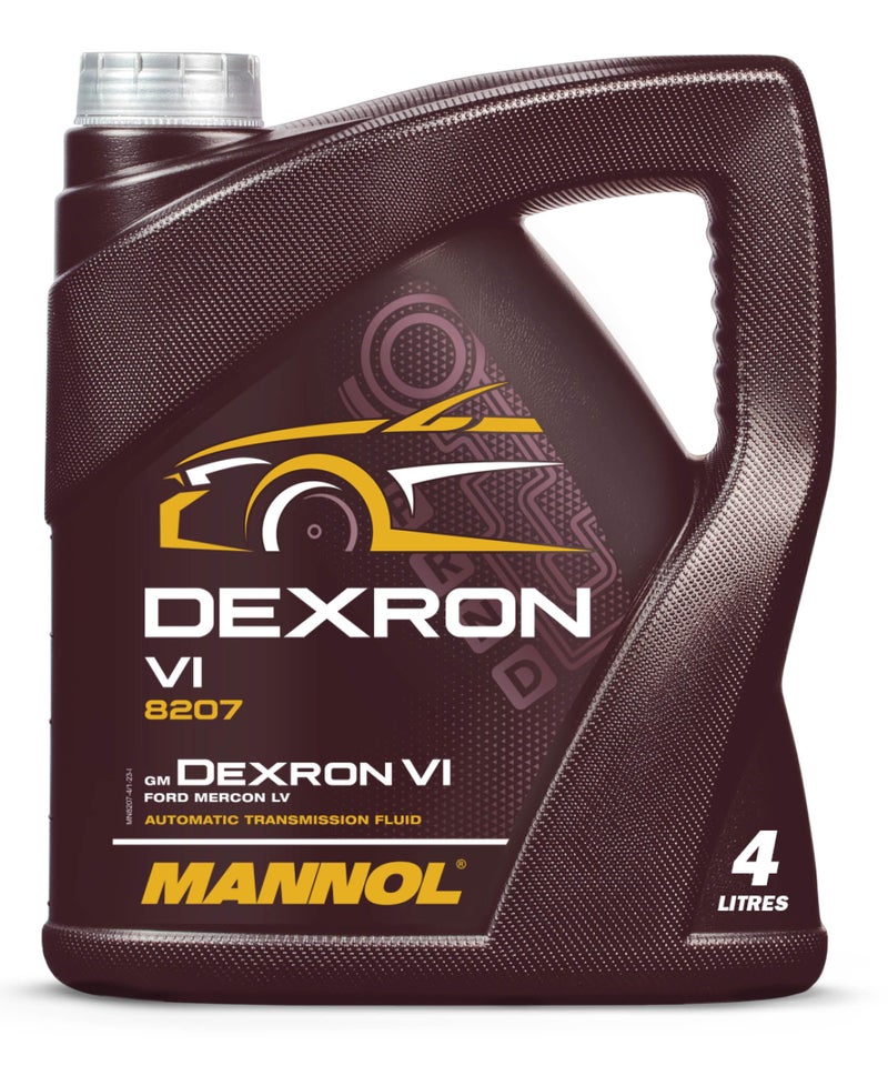 MANNOL 8207 DEXRON VI ATF FULLY SYNTHETIC AUTOMATIC TRANSMISSION FLUID GERMAN IMPORT (4 L) - Image 1