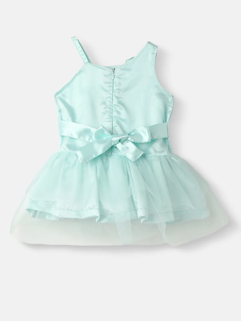 Nautinati Aqua Tulle Dress