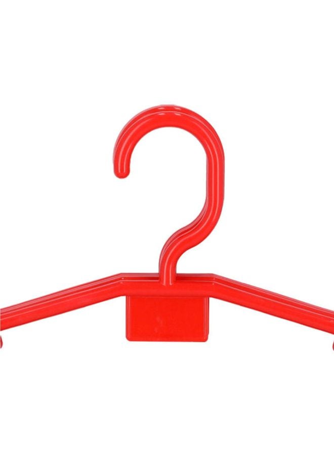 Royalford 5-Piece Plastic Hanger Red 42cm - Image 3