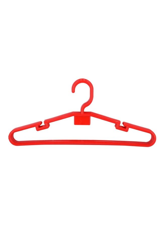 Royalford 5-Piece Plastic Hanger Red 42cm - Image 2