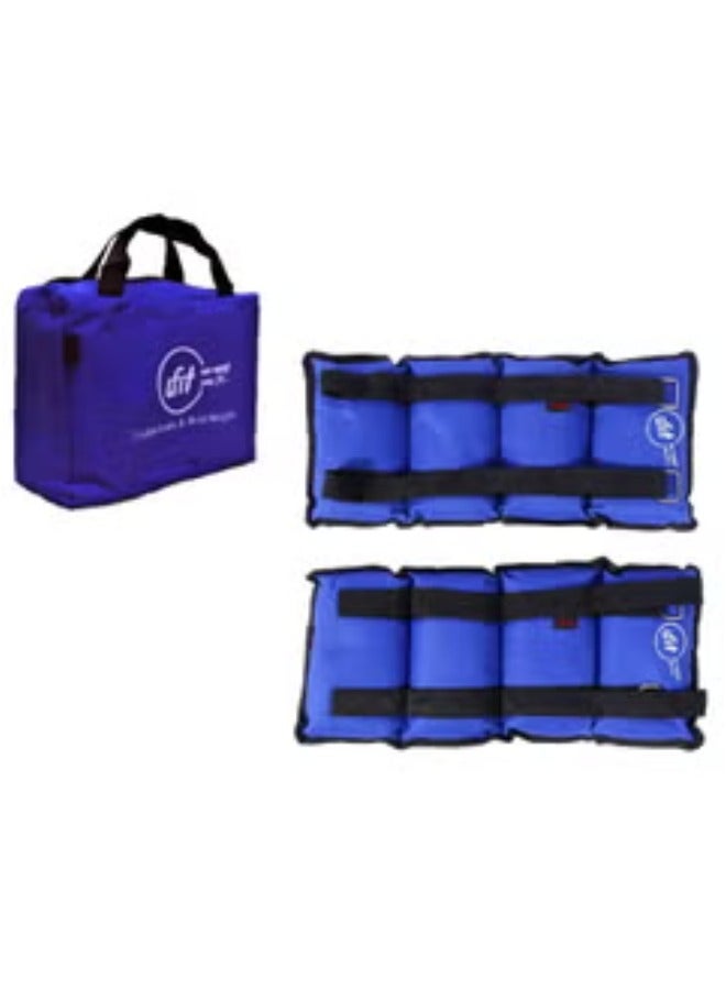 طقم أوزان رملية للمعصم والكاحل مع حقيبة حمل، (0.25 كجم × قطعتين) متعدد الالوان - Image 3