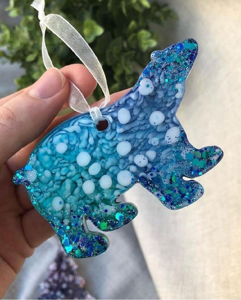 Artool NOLAAI ARTOOL Polar Bear Shape Resin Art Mold Creative DIY Multipurpose Keychain Pendant Making Silicone Mold Epoxy Resin Art Mould Set of 1 (C62) - Image 2