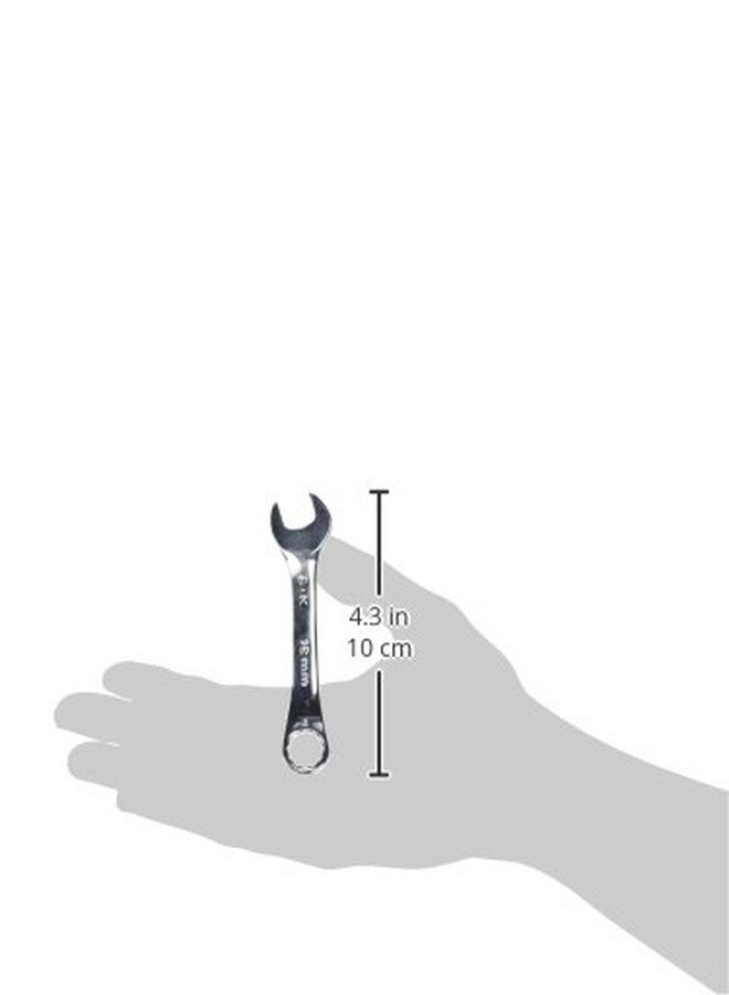 SK Tools USA 12MM, Short Pattern, 12 Point, SuperKrome® Combination Wrench | 88112 - Image 3