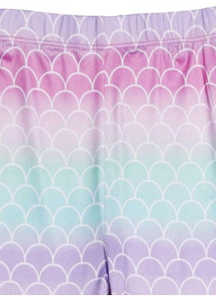 Disney Disney Little Mermaid Princess Ariel Little Girls Pullover Hooded Legging Set 6-6X  - Image 4