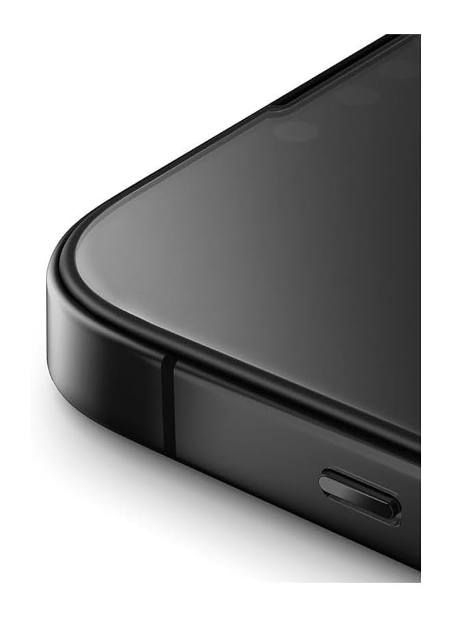 PROMASS IPhone 16 Pro 6.3'' Matte Screen Protector, 2 Pack, Full Coverage Tempered Glass, Anti-Glare, Anti-Fingerprint (iPhone 16 Pro 6.3) - Image 3