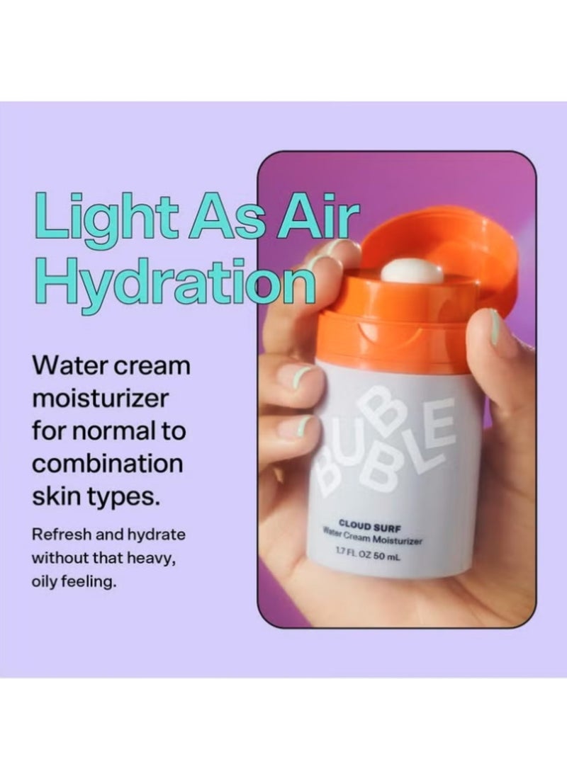 Bubble - Bubble Cloud Surf Water Cream Face Moisturizer Hydrating & Mattifying Moisturizer 50Ml - Image 1