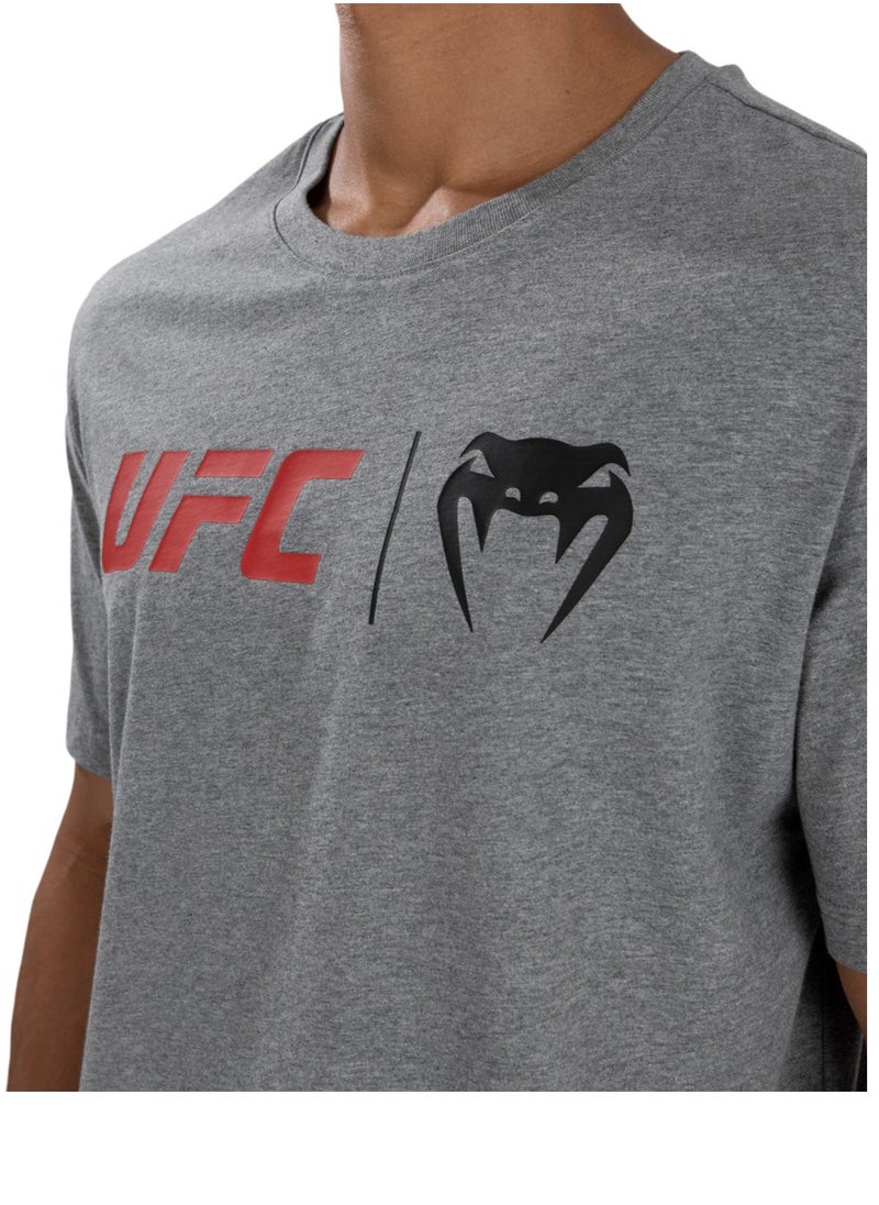 VENUM - UFC VENUM CLASSIC T-SHIRT GREY/RED - Image 1