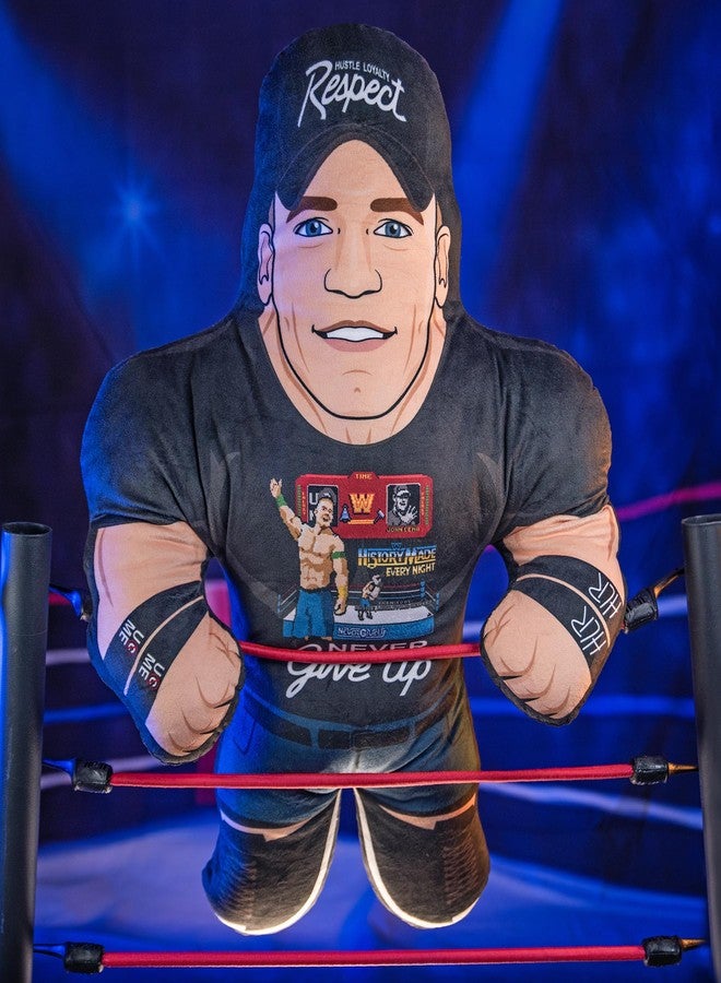 Bleacher Creatures دميّة بلاتشر كريتشورز WWE جون سينا 24" بلاتشر بادي - لعبة قماشية ناعمة - Image 2