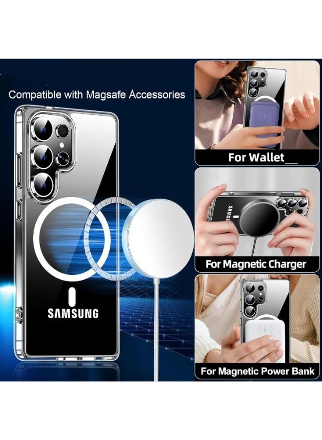 Magnetic Case Samsung Galaxy S22 Ultra - Shockproof Protection, Anti-Scratch Cover - Image 3